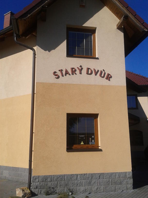 Penzion Stary Dvur Nové Dvory Exterior foto